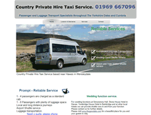 Tablet Screenshot of countrytaxis.com